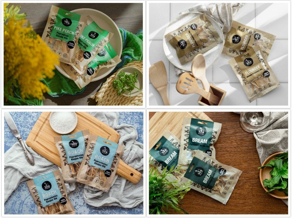 Sea snacks atsinaujino! 1 vytintos žuvies užkandžiai