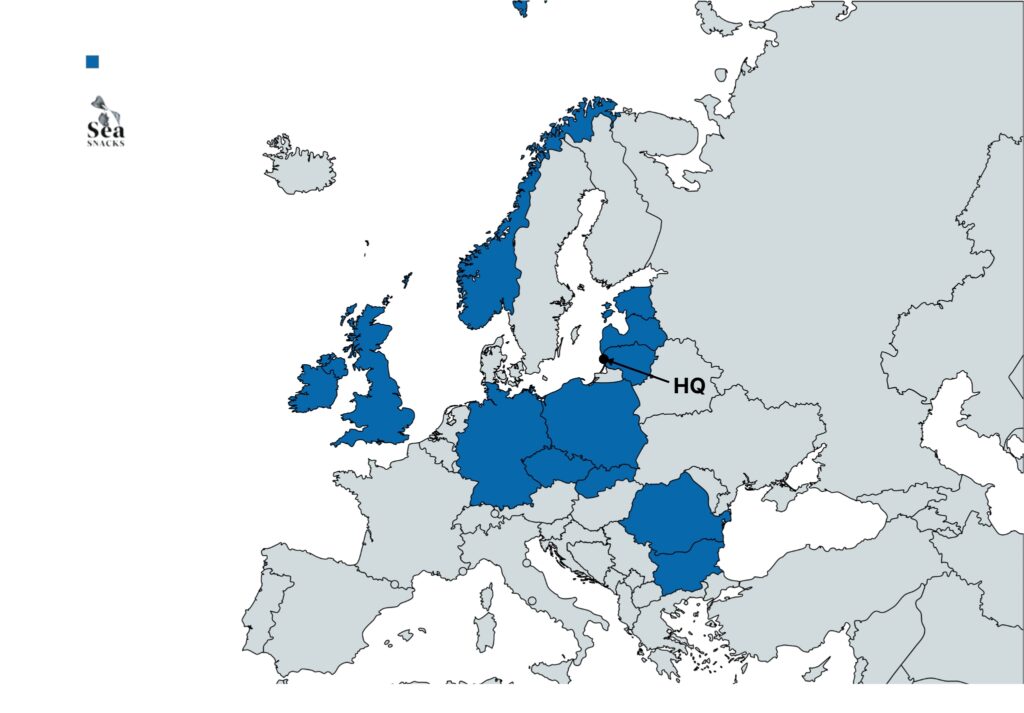 sea snacks distribution
